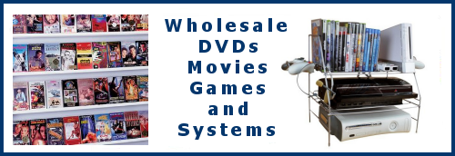 Wholesale DVDs Games Consoles